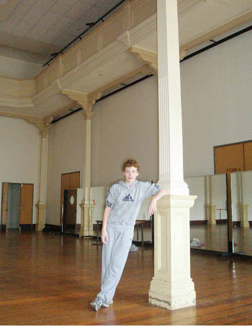 EXCITING FUTURE: Hamish Johnson is off to the Queensland National Ballet next year after being accepted. cont EXCITING FUTURE: Hamish Johnson is off to the Queensland National Ballet next year after being accepted. cont